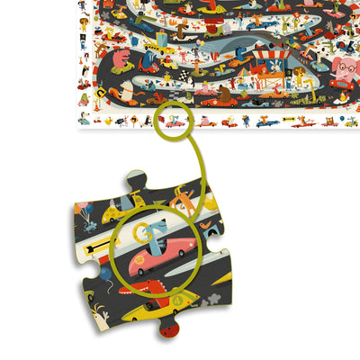 Puzzles observation Rallye automobile - DJECO DJ07564 3070900075641