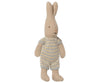 Rabbit micro knitted striped bleu layette - MAILEG 16-1023-00 72118172