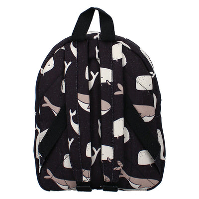 Sac à dos enfant baleines et cachalots Noir - Kidzroom KR2817 8712645290372