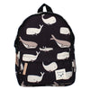 Sac à dos enfant baleines et cachalots Noir - Kidzroom KR2817 8712645290372