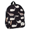 Sac à dos enfant baleines et cachalots Noir - Kidzroom KR2817 8712645290372