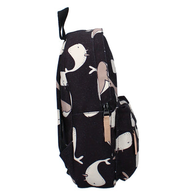 Sac à dos enfant baleines et cachalots Noir - Kidzroom KR2817 8712645290372