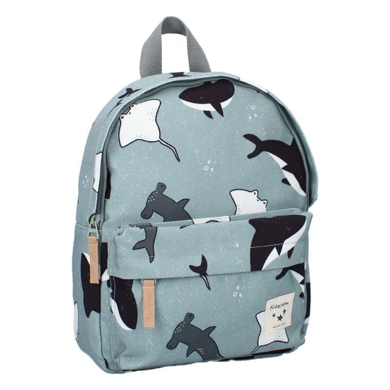 Sac à dos enfant requins et raies- Bleu - Kidzroom KR2816 