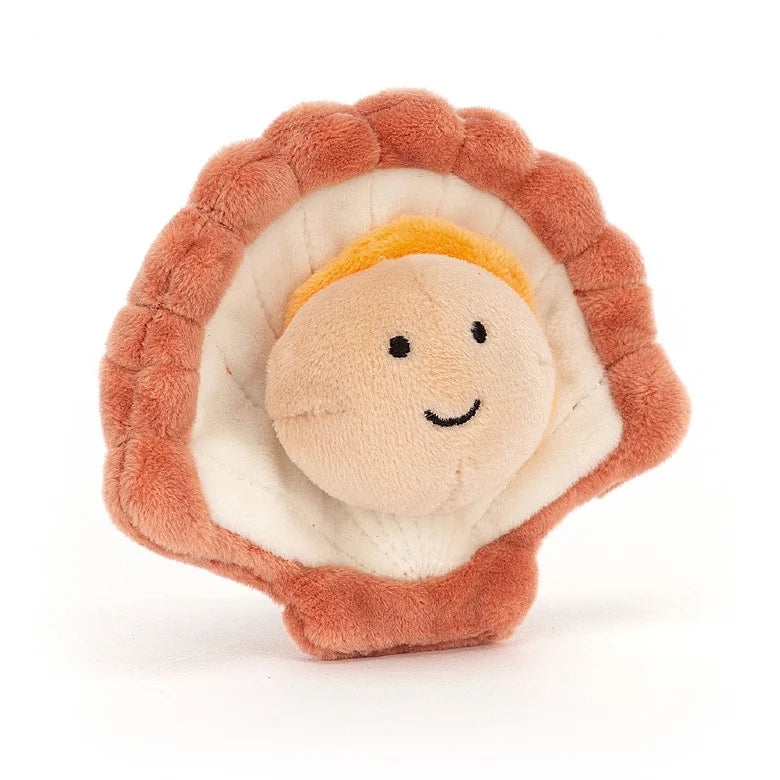 sensational seafood scallop - JELLYCAT SSEA6SC 670983126600