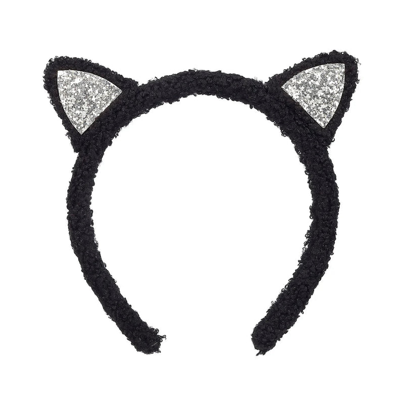 Serre-tête chat noir oreilles argent - SOUZA 106898 872095528099