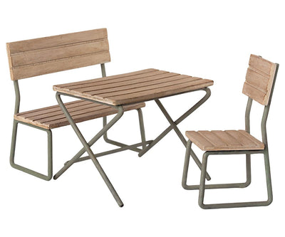 Set de jardin avec chaise et banc - MAILEG 11-1113-00 55548316