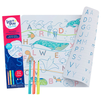 Set de table à colorier lettres de l'alphabet - SUPERPETIT SMATABC005 3760264700951