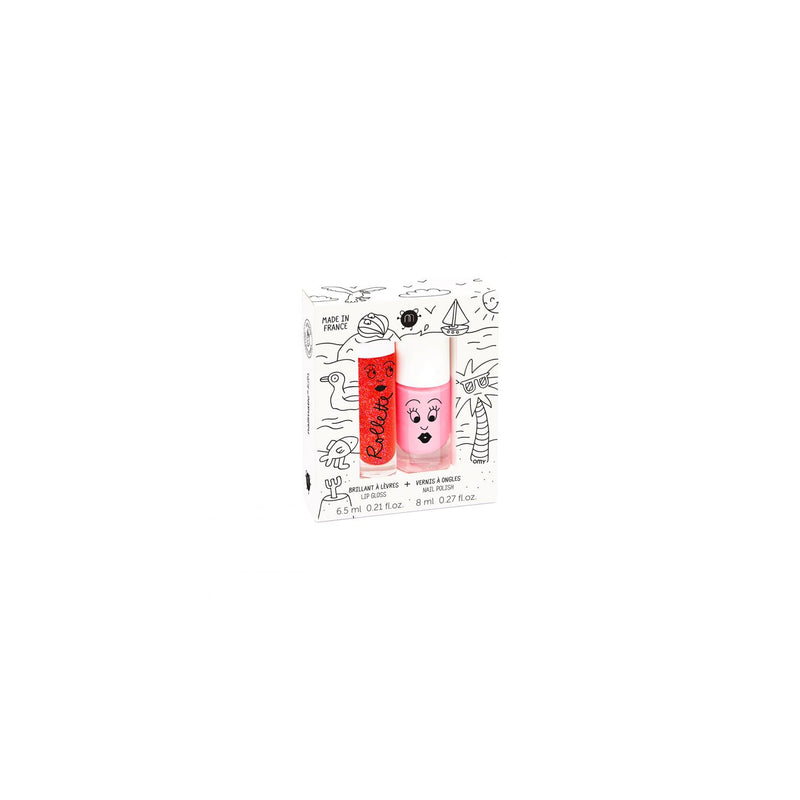 set holidays rollette a levres + vernis a ongle - Nailmatic 202holidays 3760229898549