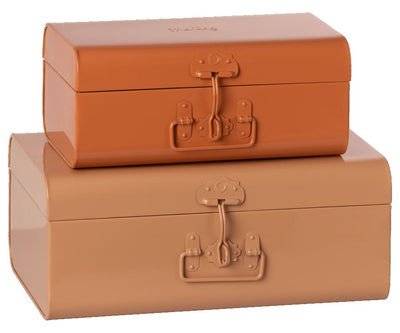 set valise rangement en metal powder/rose - MAILEG 19-1530-01 5707304113102