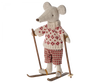 Ski et batons papa et maman souris- MAILEG 11-3006-00 5707304132011