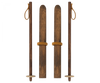 Ski et batons papa et maman souris- MAILEG 11-3006-00 5707304132011