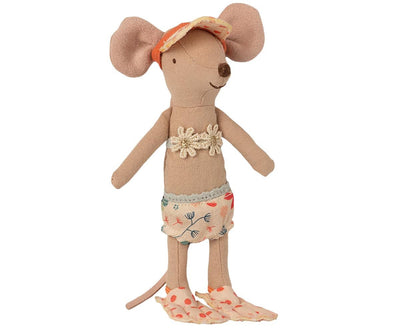 Souris de plage big sister avec cabin de plage - MAILEG 16-1731-01 26108060