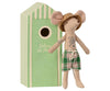 Souris de plage papa avec cabine de plage - MAILEG 16-1742-01 50127004