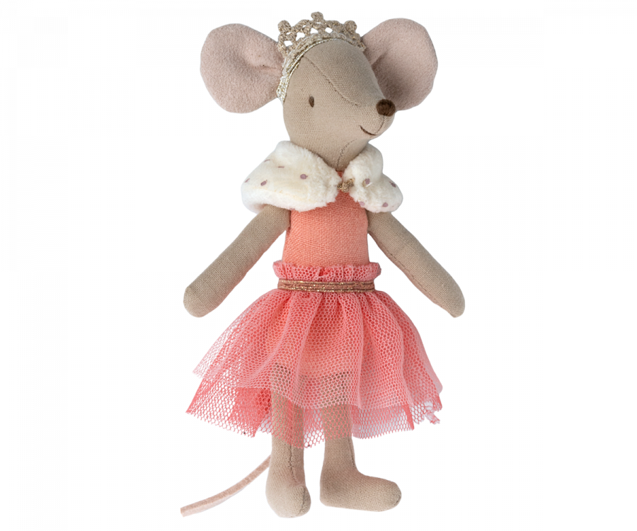 Souris Princesse Big Sister corail - MAILEG 17-3204-00 5707304126218