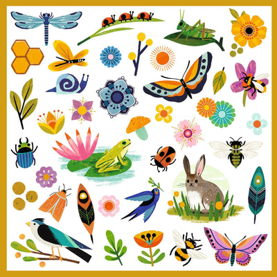 Stickers Jardin - Djeco DJ09272 3070900092723