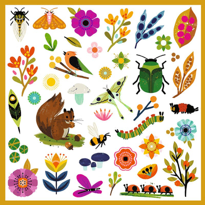Stickers Jardin - Djeco DJ09272 3070900092723