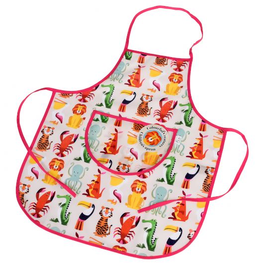 Tablier enfant colorful creatures - REX London 26925 5027455411835