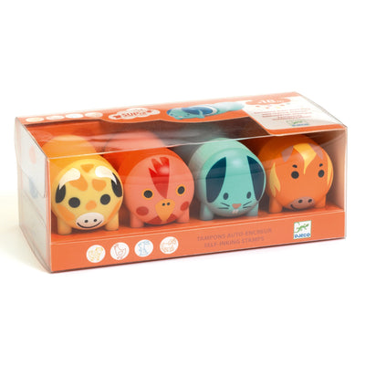 Tampons des petites mains Animaux de la ferme - DJECO dj09011 3070900090118