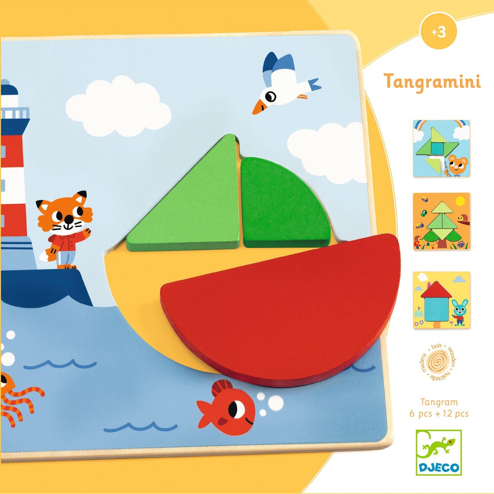 tangram tangramini - Djeco DJ01672 