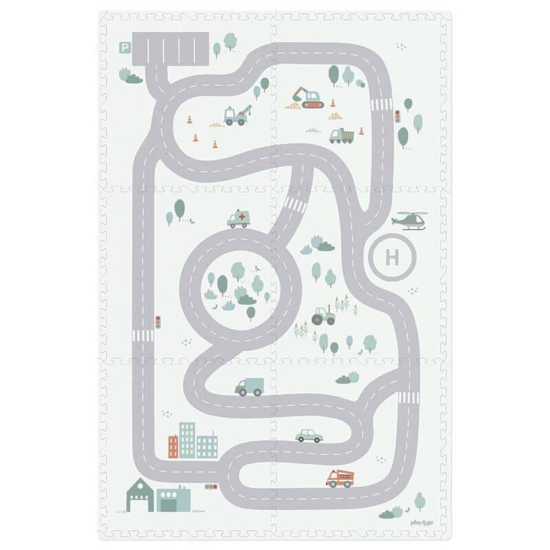 Tapis puzzle road eevaa- PLAY & GO 4895250600980