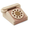 Téléphone classic en bois Selma rose multi mix - Liewood LW14417