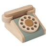 Téléphone vintage en bois Selma faune green / golden caramel mix - LIEWOOD LW15116 1170 5715335049499