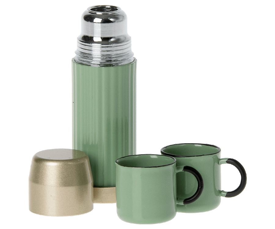 thermos et tasse miniature mint - MAILEG 11-2144-00 5707304119685