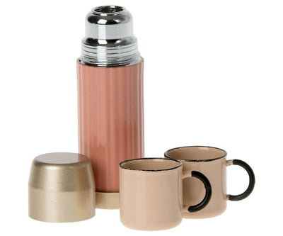 thermos et tasse miniature soft coral - MAILEG 11-2144-01 5707304119975