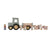 Tracteur en bois avec remorque Little farm - LITTLE DUTCH LD7149 8713291771499