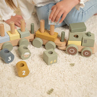 Train à blocs Little farm - Little Dutch LD7154 8713291771543