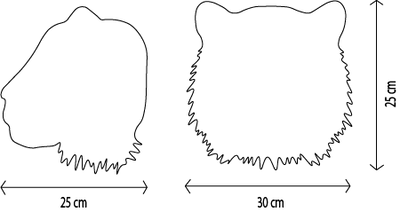 Trophée peluche Tigre Felix - Wild & Soft ws0025 5425023070086