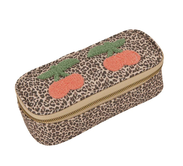 Trousse a stylos Leopard Cherry - JEUNE PREMIER pb023184 