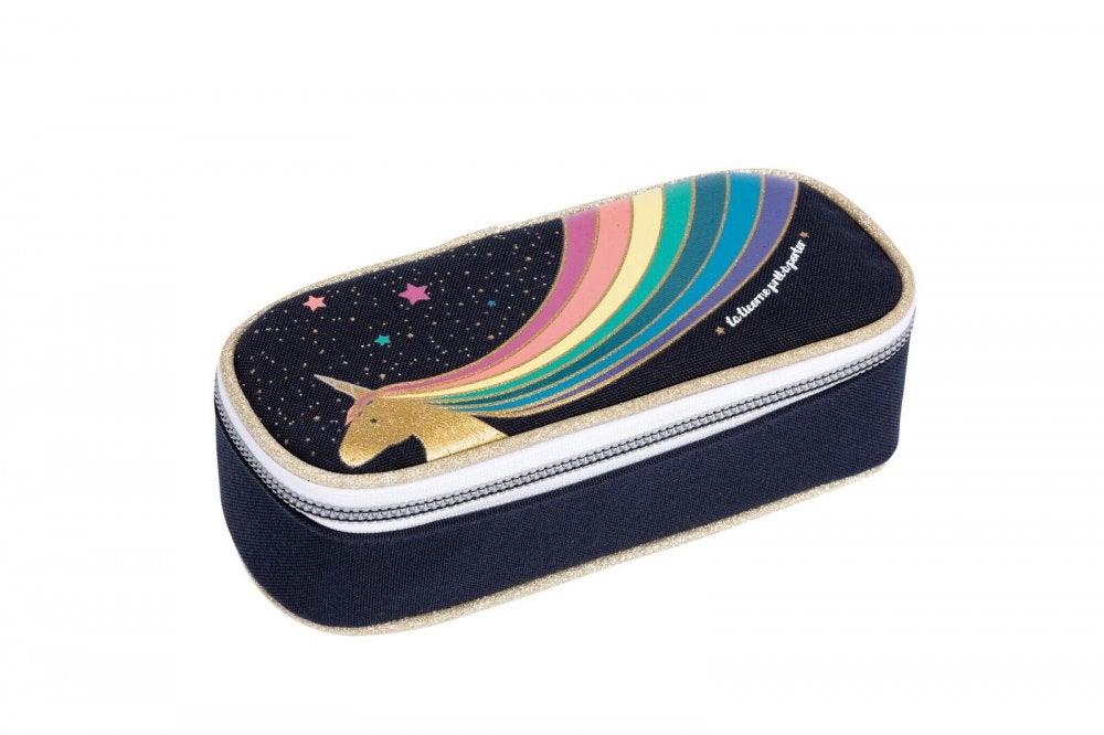Trousse a stylos unicorn gold- JEUNE PREMIER 11677 52194875