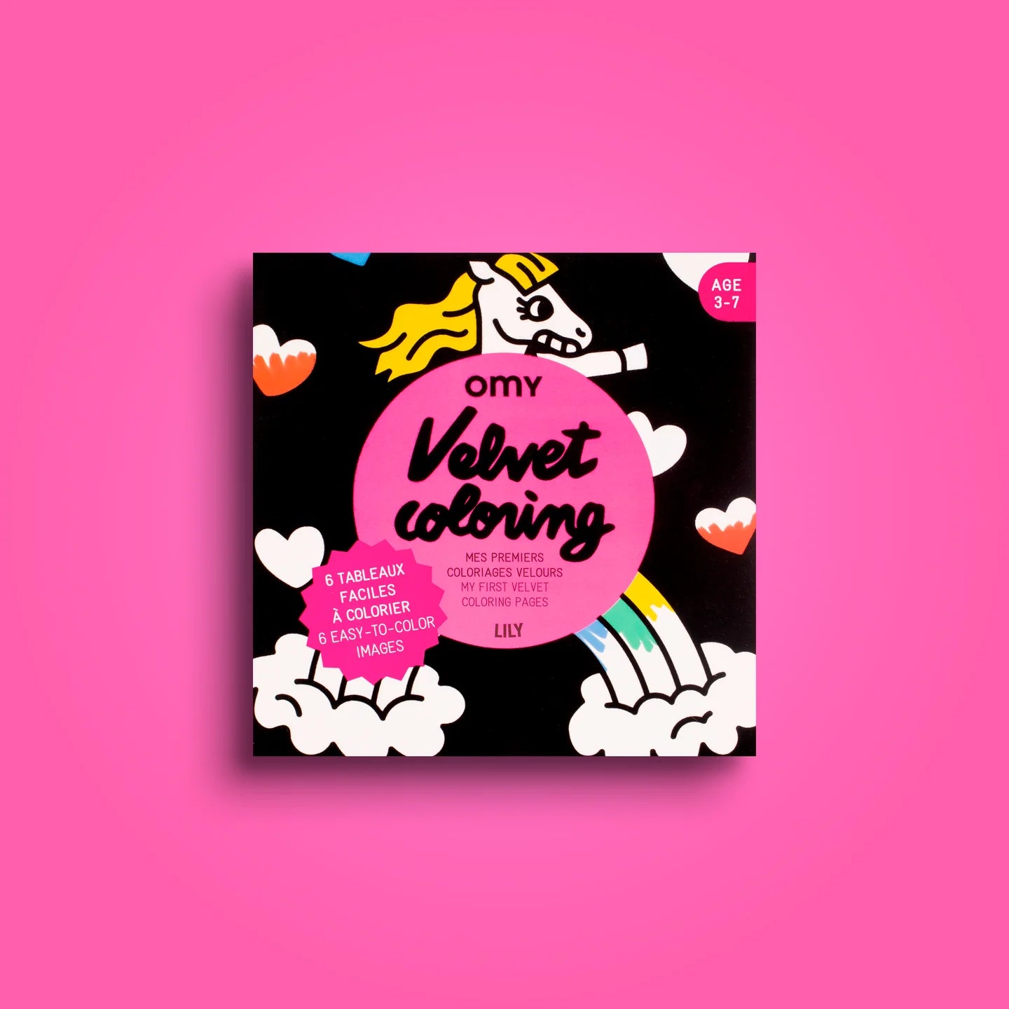 velvet coloring lily - Omy velvet03 