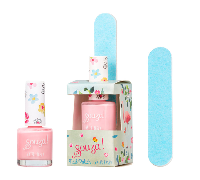 Vernis à ongles rose + lime en boîte cadeau - SOUZA 105263 871814458020