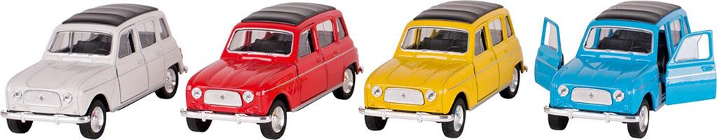 Voiture en metal Renault 4 - GOKI 12264 4013594122641
