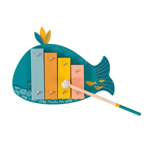 Xylophone baleine "Le voyage d'Olga" - Moulin Roty 714110 76210588